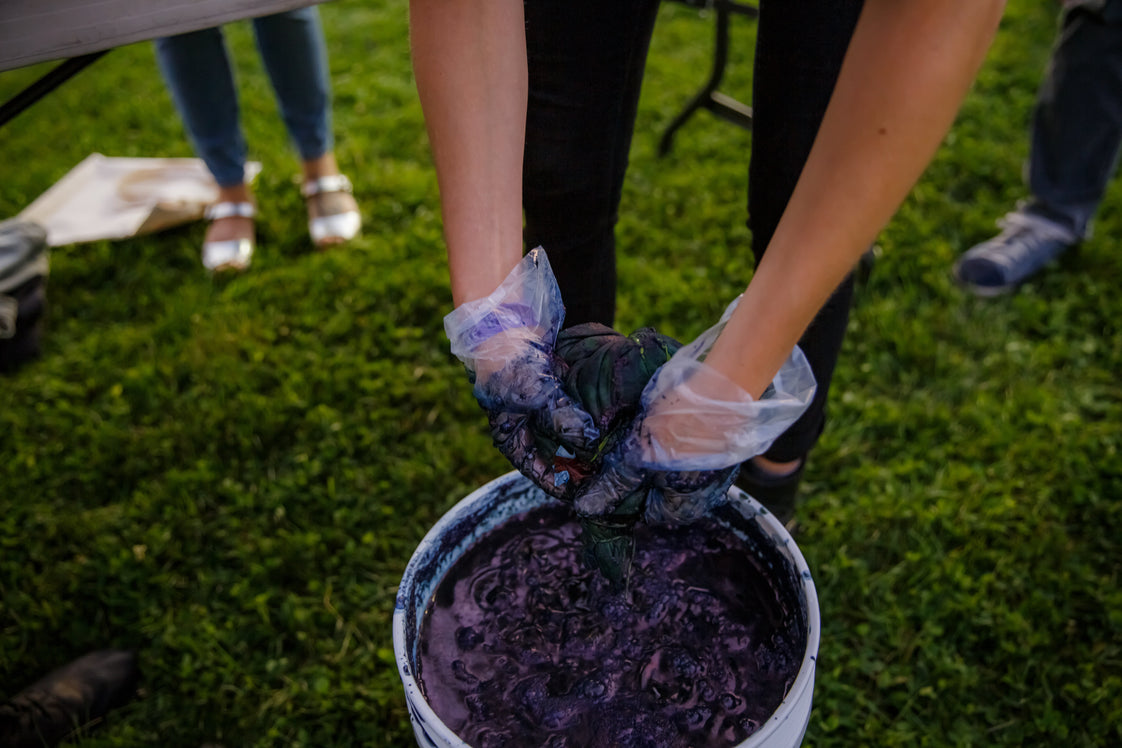 Free Indigo Dye Workshop at North Cass Community Garden