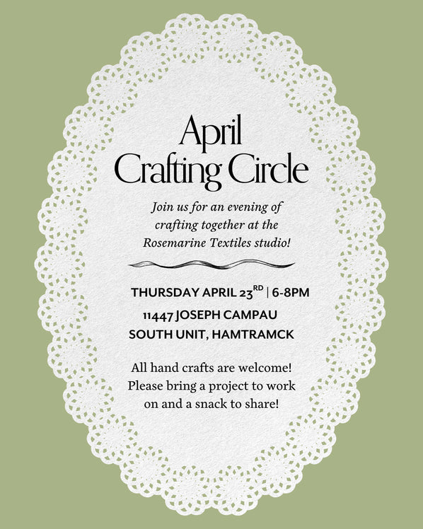 April Crafting Circle