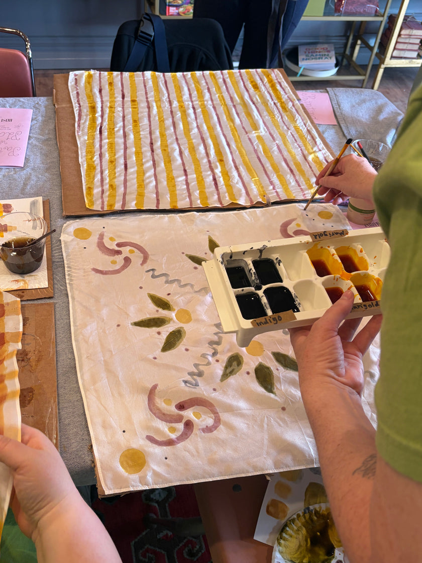 Making Plant Paints Workshop