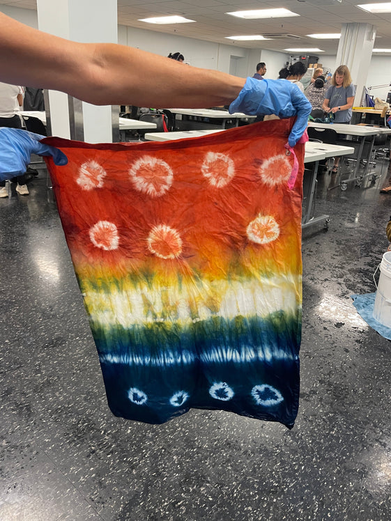 Dyeing the Rainbow Workshop at AADL