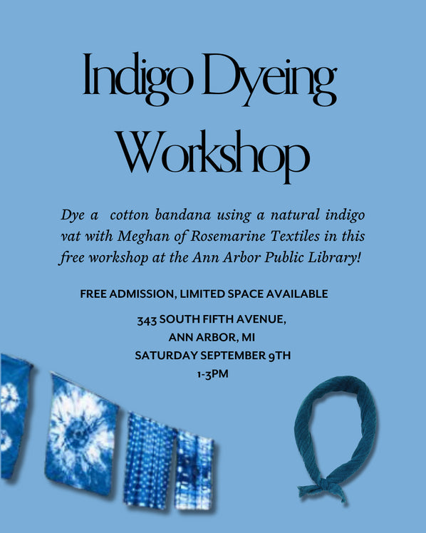 Free Indigo Dyeing Workshop