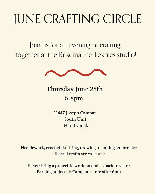 June Crafting Circle | Free