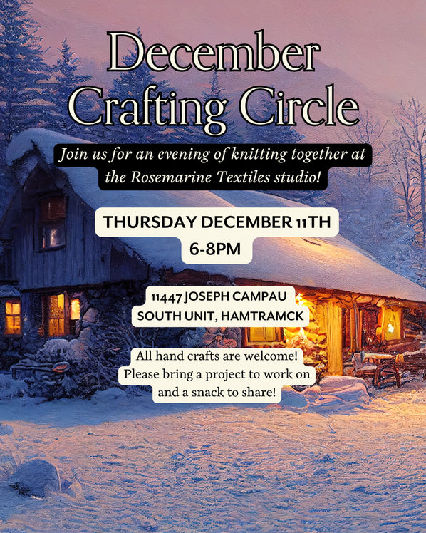 December Crafting Circle