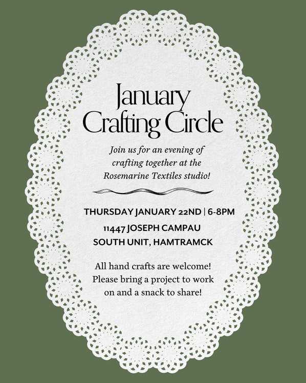 January Free Crafting Circle