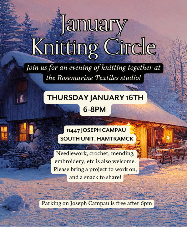 January Knitting Circle