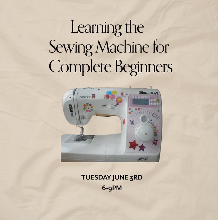 Learning the Sewing Machine Class June 3