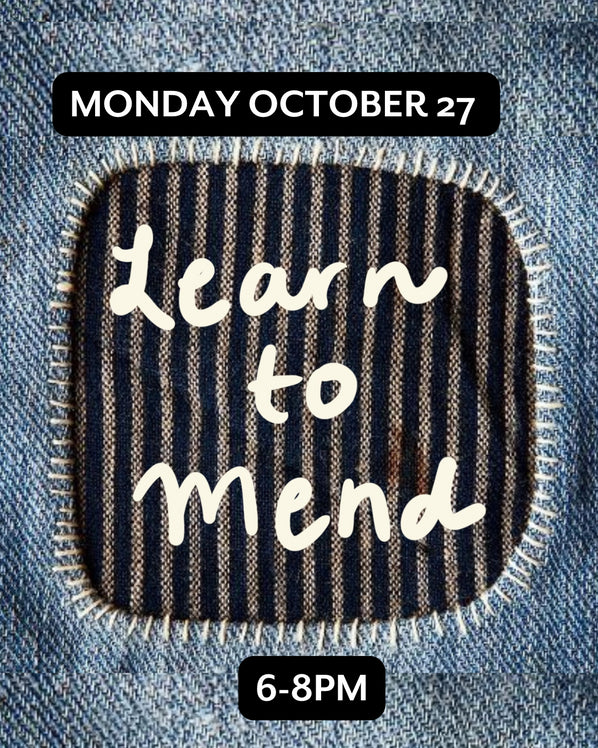 Free Learn to Mend Class at Livonia Library